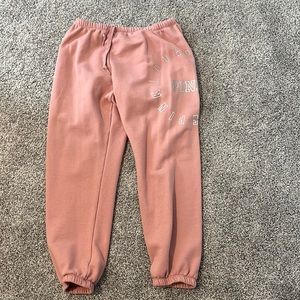 pink joggers